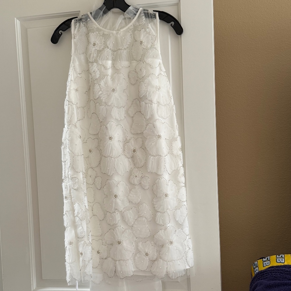 Self P:ortrait Embellished Tulle Satin bow Dress